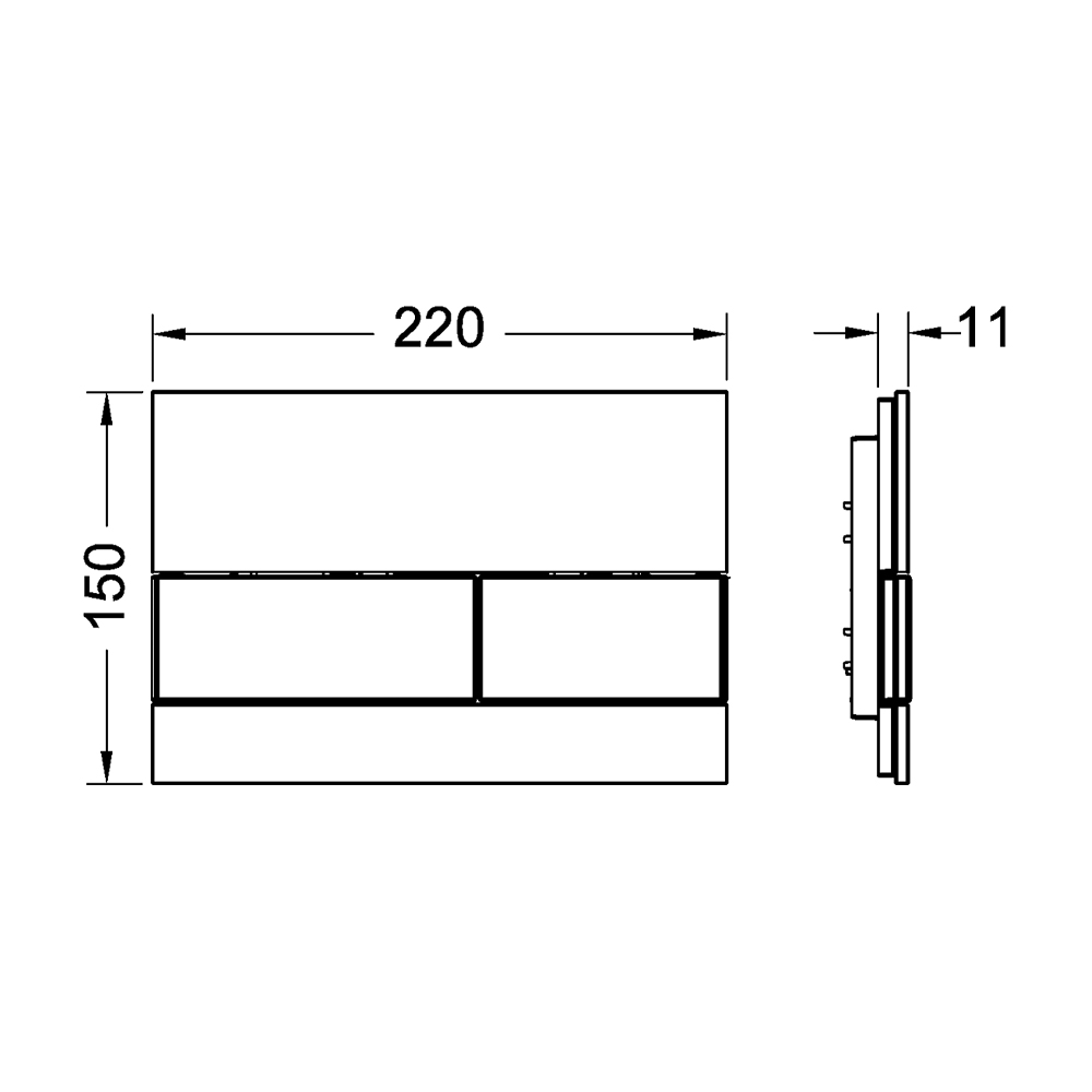 9240803 square Tece TECEsquare - Вид №1