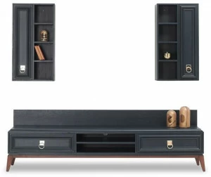 Enza Home Модульная деревянная стенка для хранения вещей Elegante