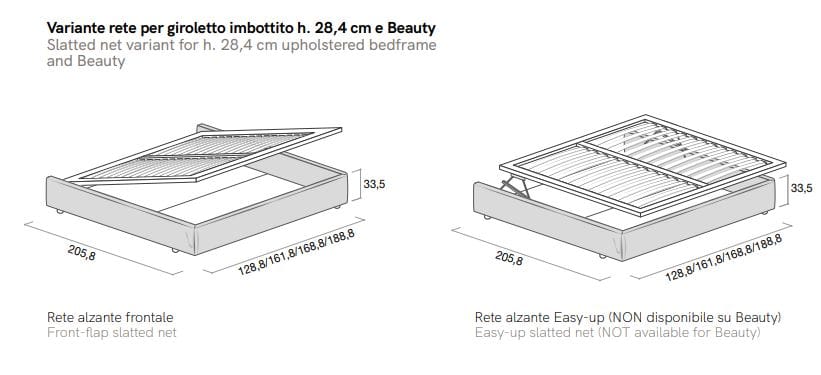 Двуспальная кровать из дерева и ткани со встроенным освещением Adok MODULA ARCH-00059163 - Вид №6