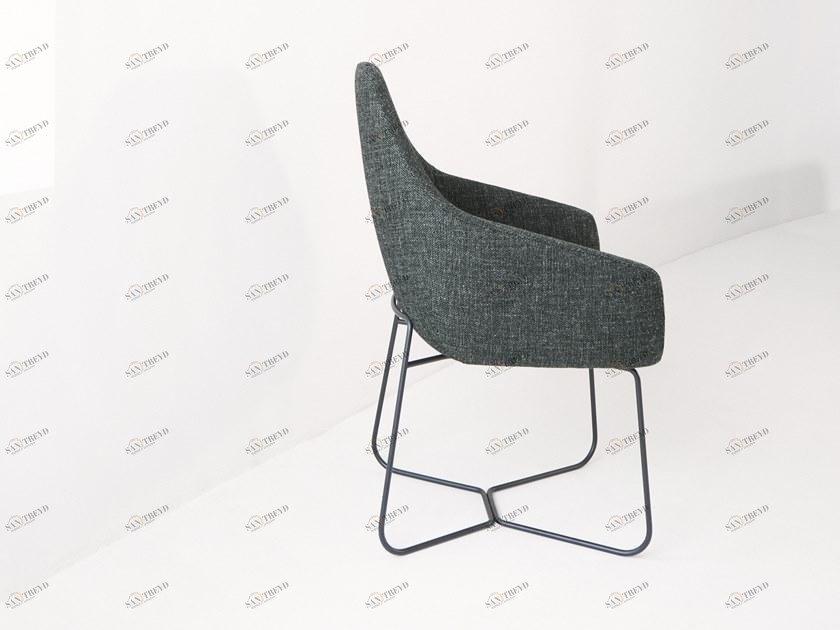 Montis Стул с обивкой из ткани с подлокотниками Vico sun-id-1430070