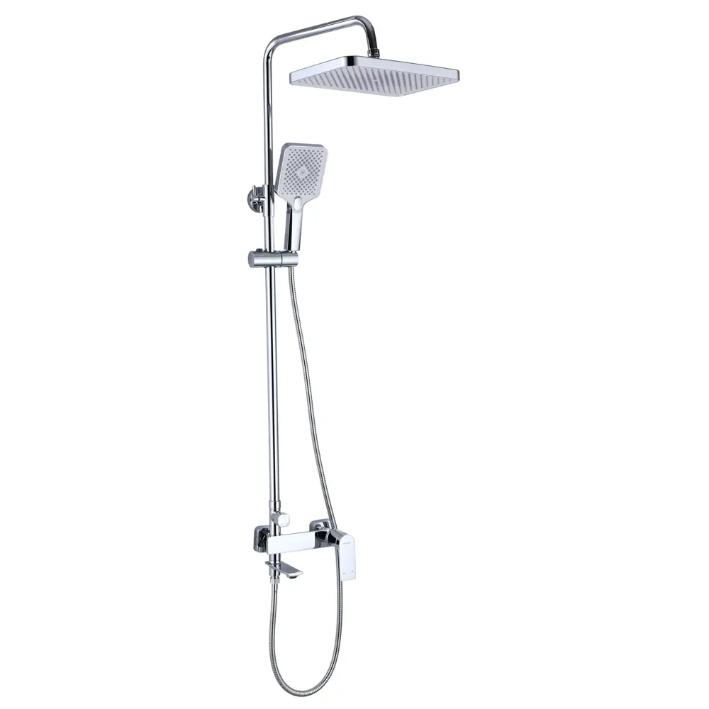 Душевая система Osgard Endi с верхней лейкой и гибким шлангом 89392846 STLM-1574446 - Вид №1