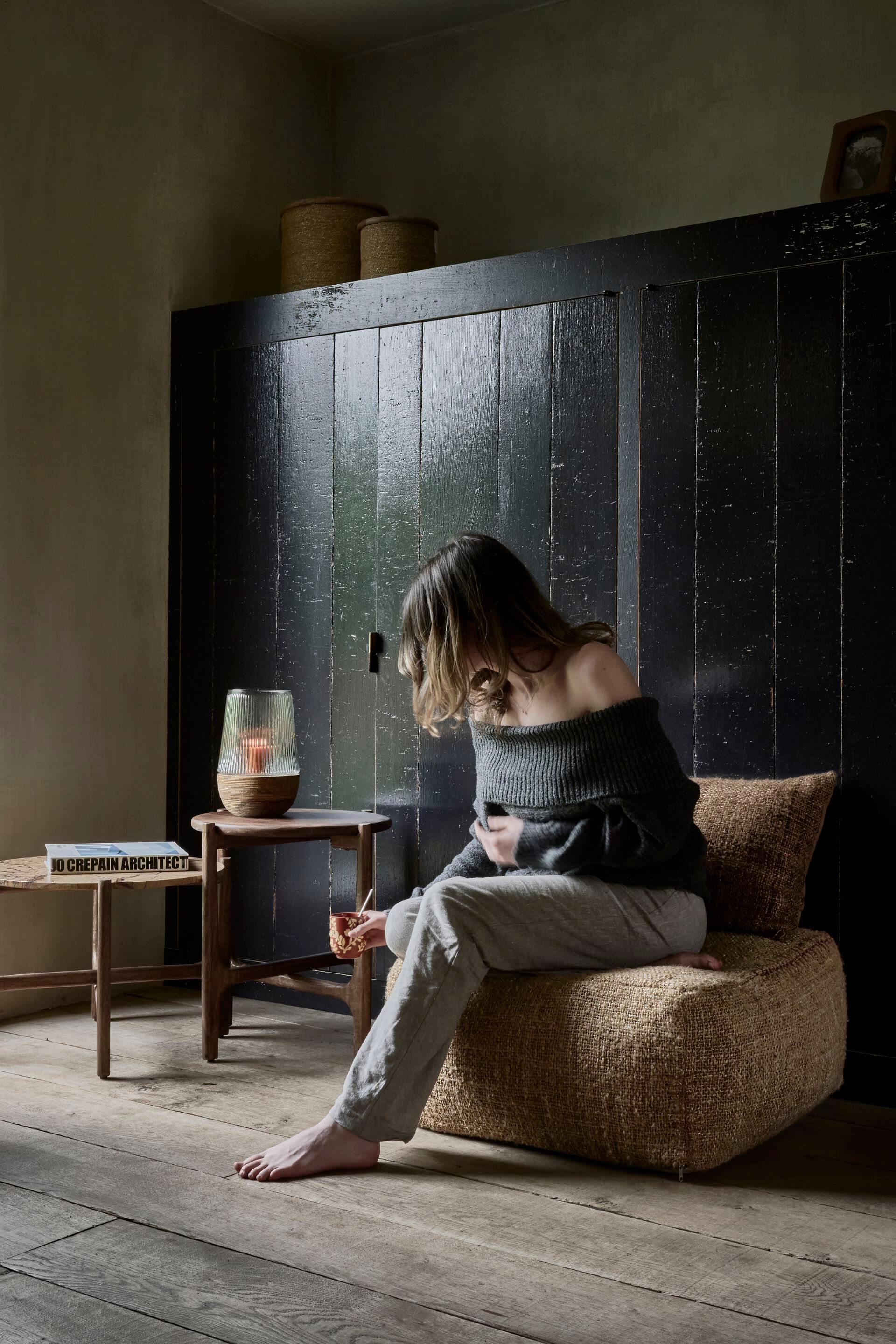 Круглый журнальный столик из манго POMAX CABANE ARCH-00072020 - Вид №7