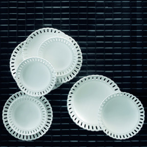 69T/BBIX12 Вазо Шик Фифти Adriani e Rossi белый