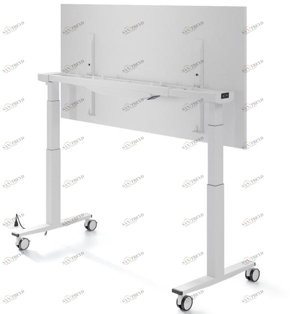 IBEBI Регулируемый по высоте стол на колесиках Telemaco sun-id-1414296