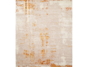 Прямоугольный ковер ручной работы из шерсти и шелка