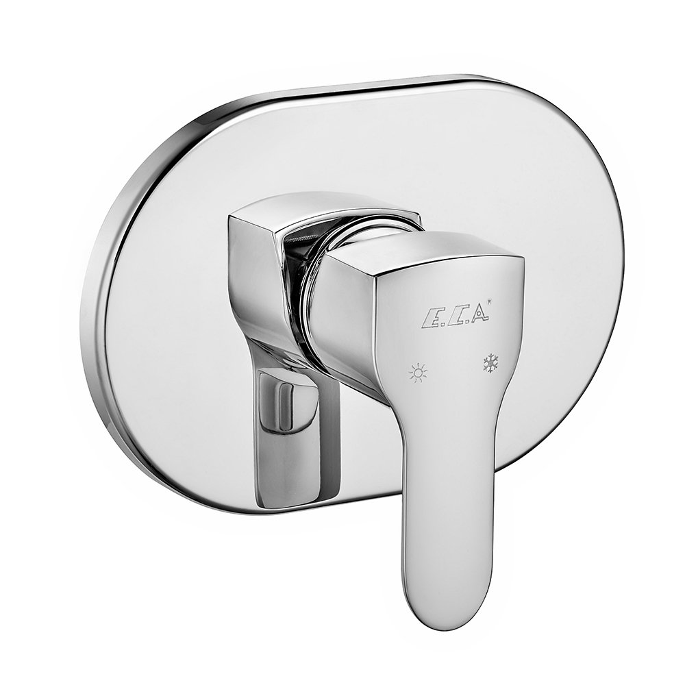 102167109-e  Смеситель для душа скрытого монтажа Star, устанавливаемый на поверхность Eca 