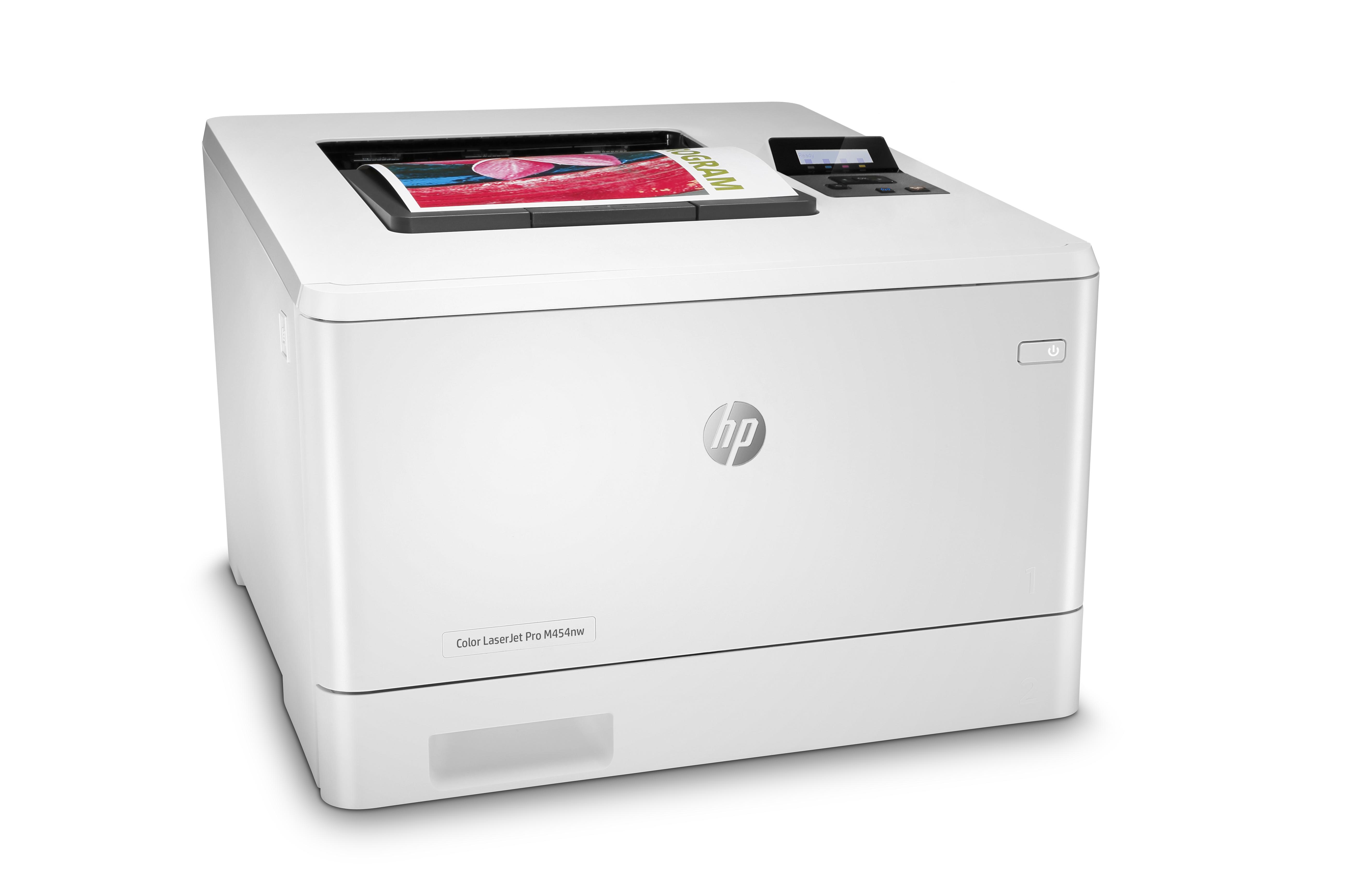 W1Y44A#B19 color laserjet pro m454dn HP Santreyd  - Вид №2