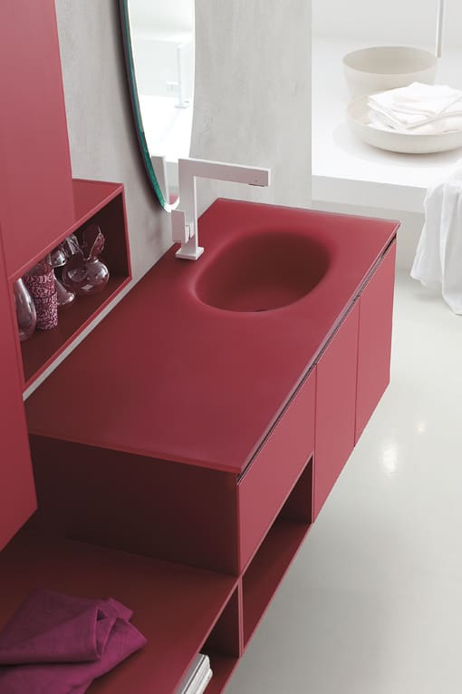 Ovale vetro Arcombagno Tutto fuori  Умывальники STISR53