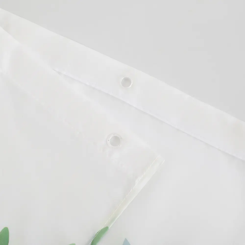 89380334 Штора для ванной Iddis Leaves LM13P18i11 200x180 см полиэстер цвет белый STLM-1566475 - Вид №4