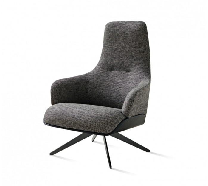 Molteni & C. Кресло из ткани с высокой спинкой sun-id-1512896 - Вид №1