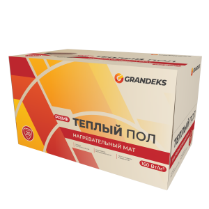 90666835 Нагревательный мат для теплого пола prime 9 м² 1440 Вт STLM-0330366 GRANDEKS
