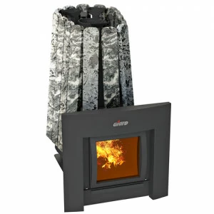 Печь для бани GRILL'D Cometa 350 Vega Window Max Stone с закрытой каменкой