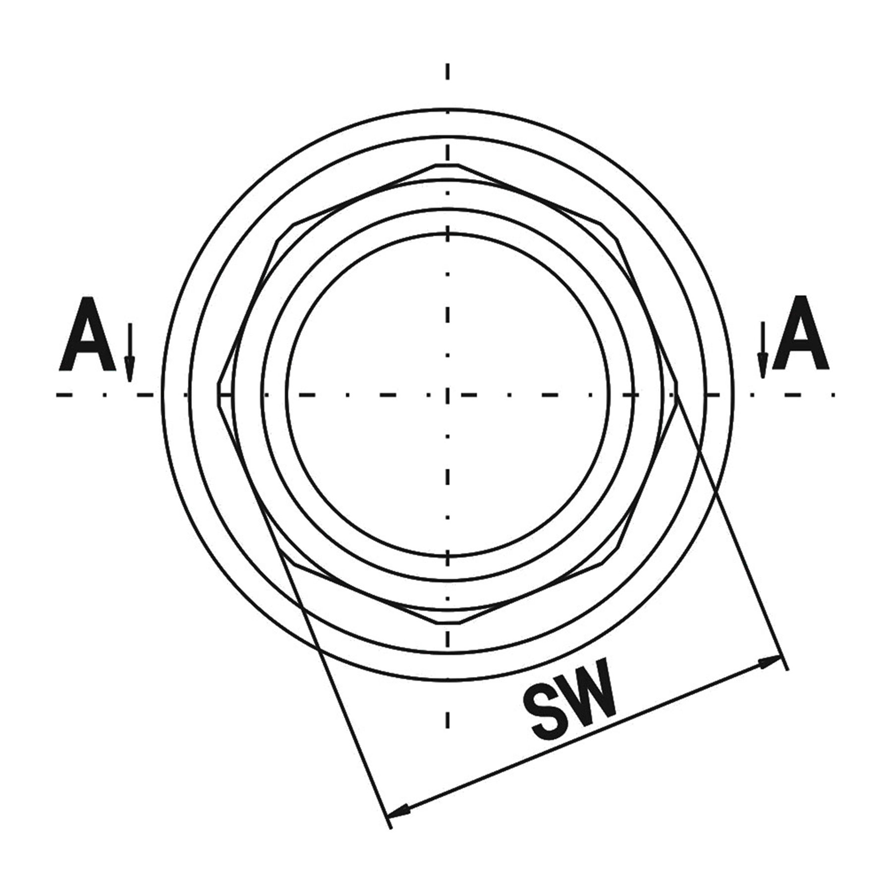 VF.032.00032.012 Valfex Адаптер для муфты с комб. резьбой (американка), внутренняя резьба  - Вид №1