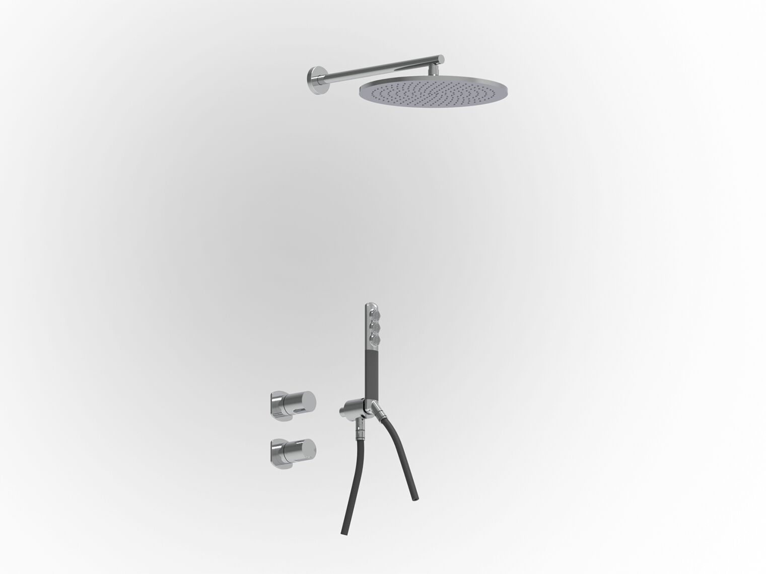 Встраиваемый термостатический набор для душа с душем Zazzeri Surf ARCH-00009931
