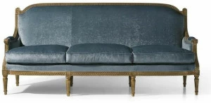 OAK Трехместный диван из ткани в стиле Людовика XVI Galleria