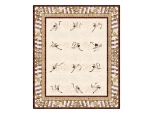 Прямоугольный ковер ручной работы