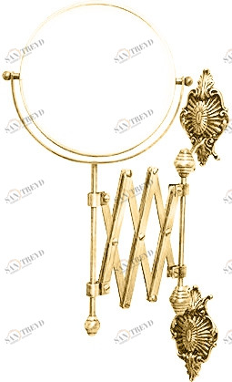 Настенное косметическое зеркало MIGLIORE Elizabetta ML.ELB.DO-60.119 - золото ML.ELB-60.119.DO