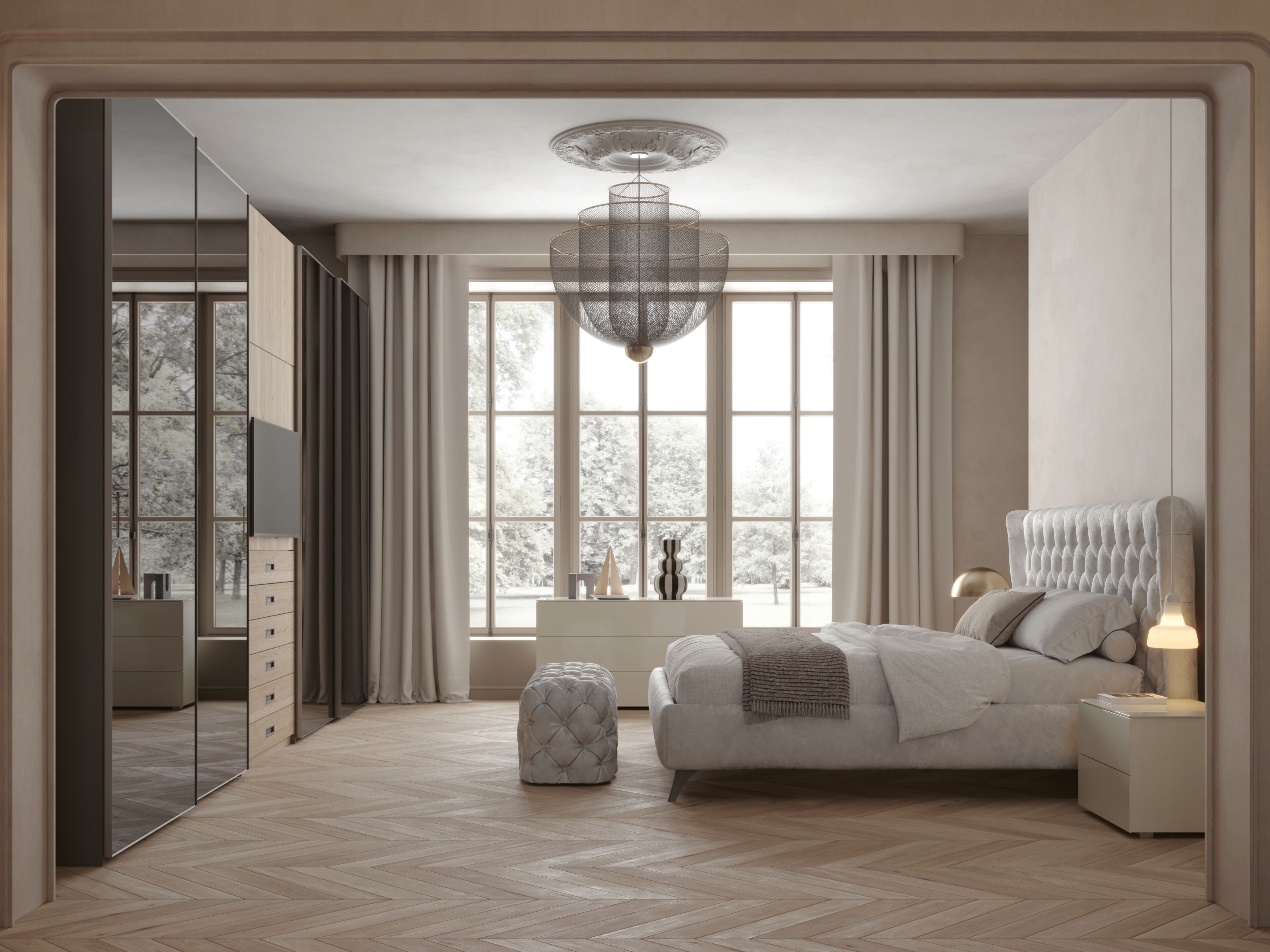 Деревянная спальня Giessegi C09 ARCH-00136119