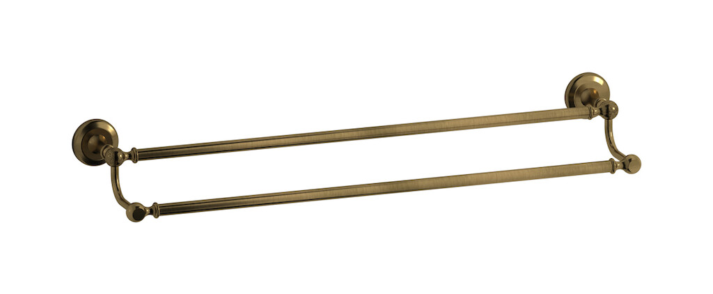 Двойная вешалка для полотенец WE ARE IB hr061bb Antique Bronze Hermes