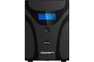 18656982 Источник бесперебойного питания Smart Power Pro II Euro 1200 720Вт 1200ВА черный 1029740 IPPON