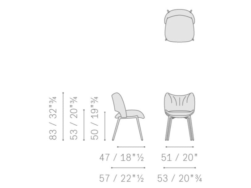 Кожаный мягкий стул Poltrona Frau коллекция - диваны и кресла ARCH-00065525 - Вид №10