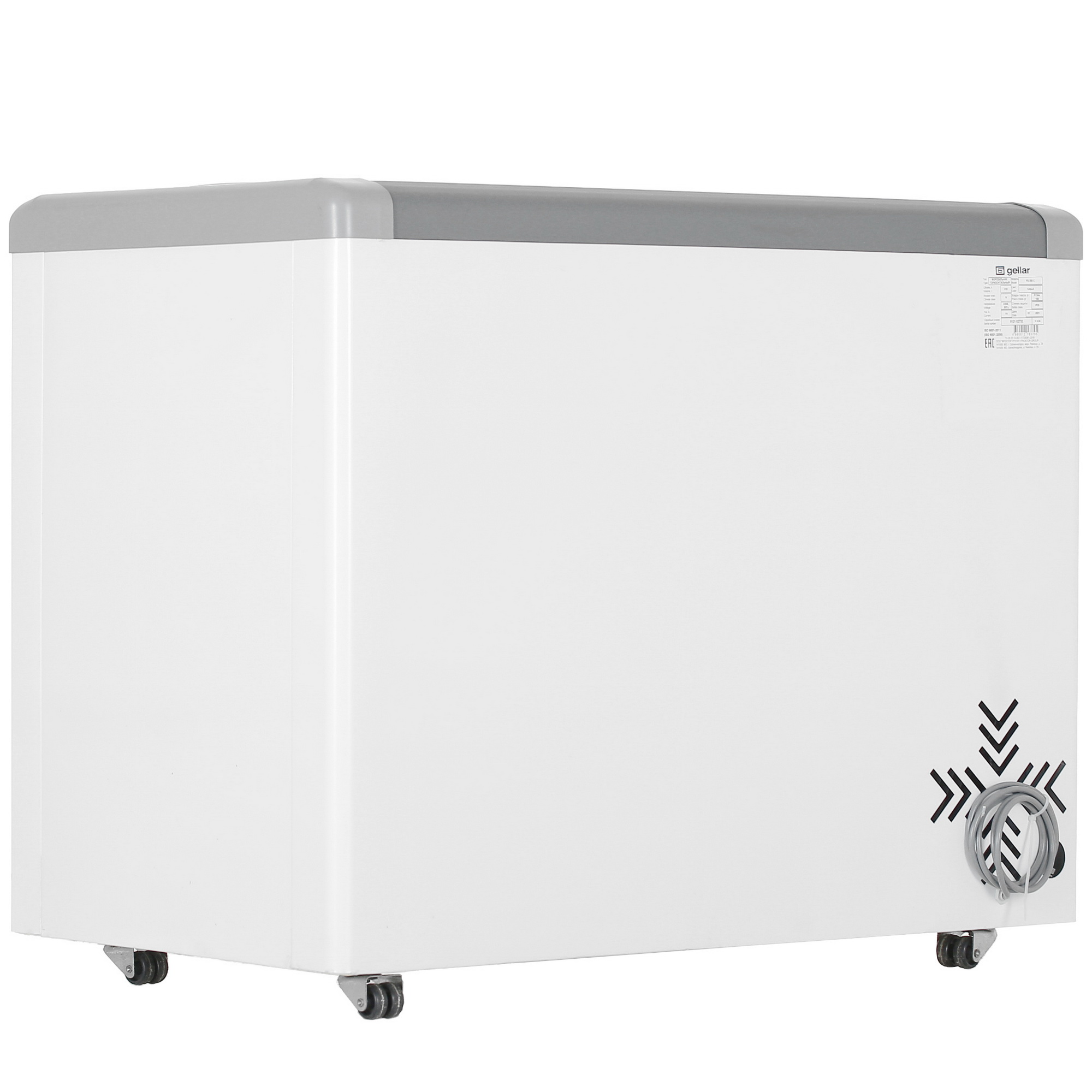 1229575 Морозильный ларь Frostor Gellar FG 350 C белый, серый STDN-0047806 - Вид №3