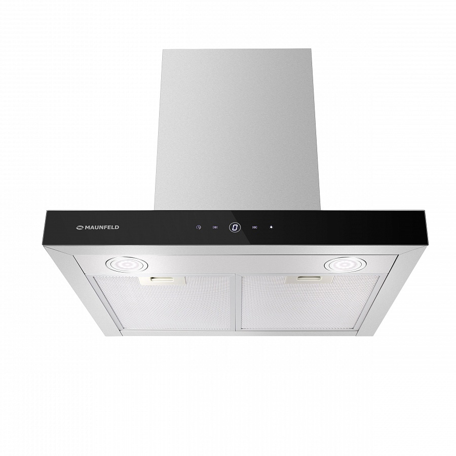 TSH 60 Inox Вытяжка tsh 60 ""нержавейка""/ • тип: настенная• цвет: нерж.сталь+черный• управление: сенсорное• ширина, мм: 600• полная потребляемая мощность, вт: 200• количество скоростей: 3• максимальная производительность, м3/ч: 800• диаметр воздуховода Santreyd  - Вид №2