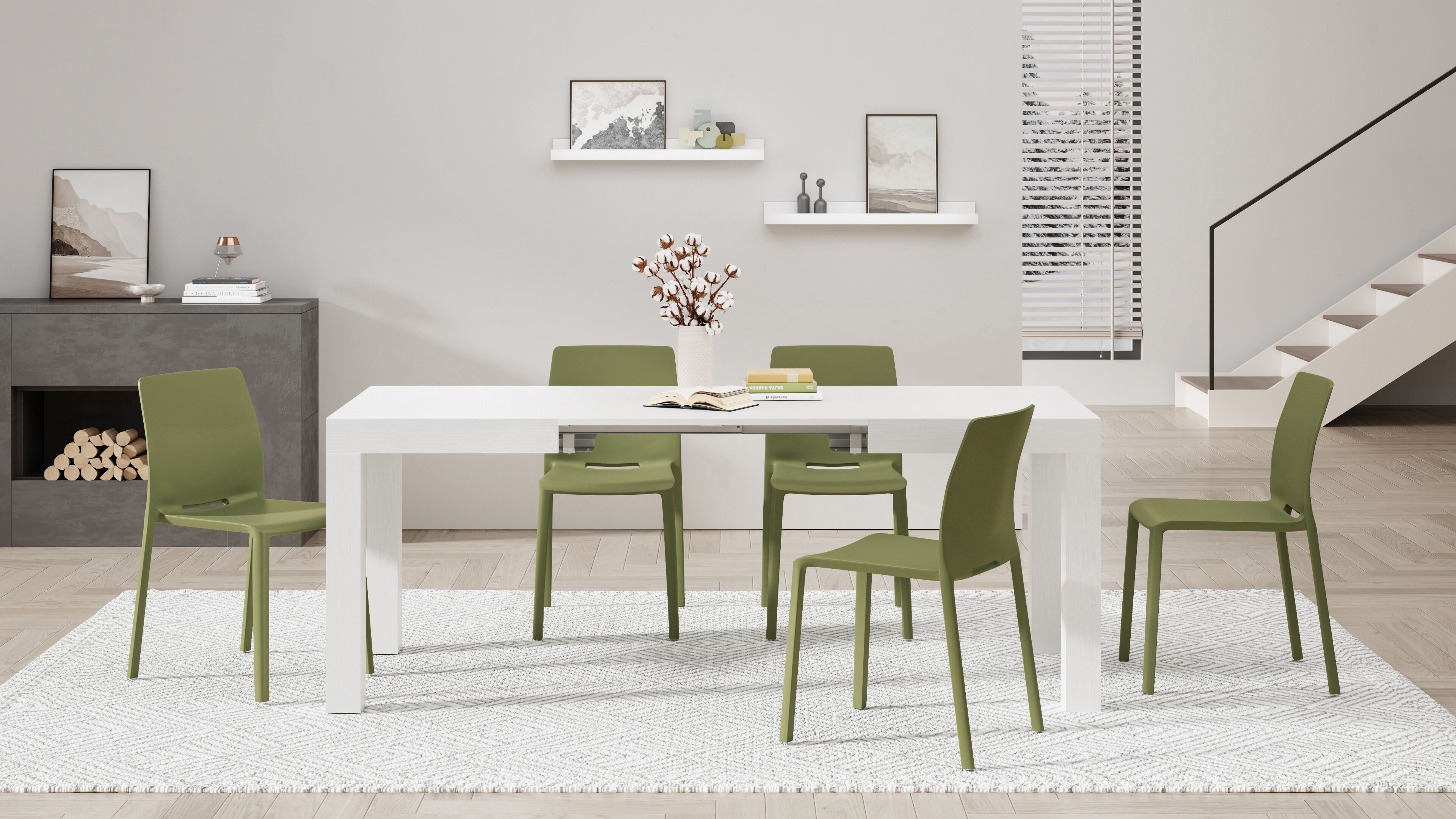 Штабелируемый стул из полипропилена Mobili Fiver EMMA ARCH-00036164 - Вид №16