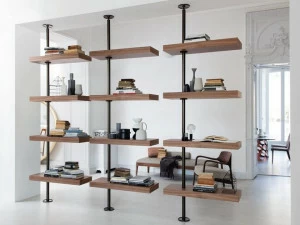 Porada Книжный шкаф из орехового дерева Iron