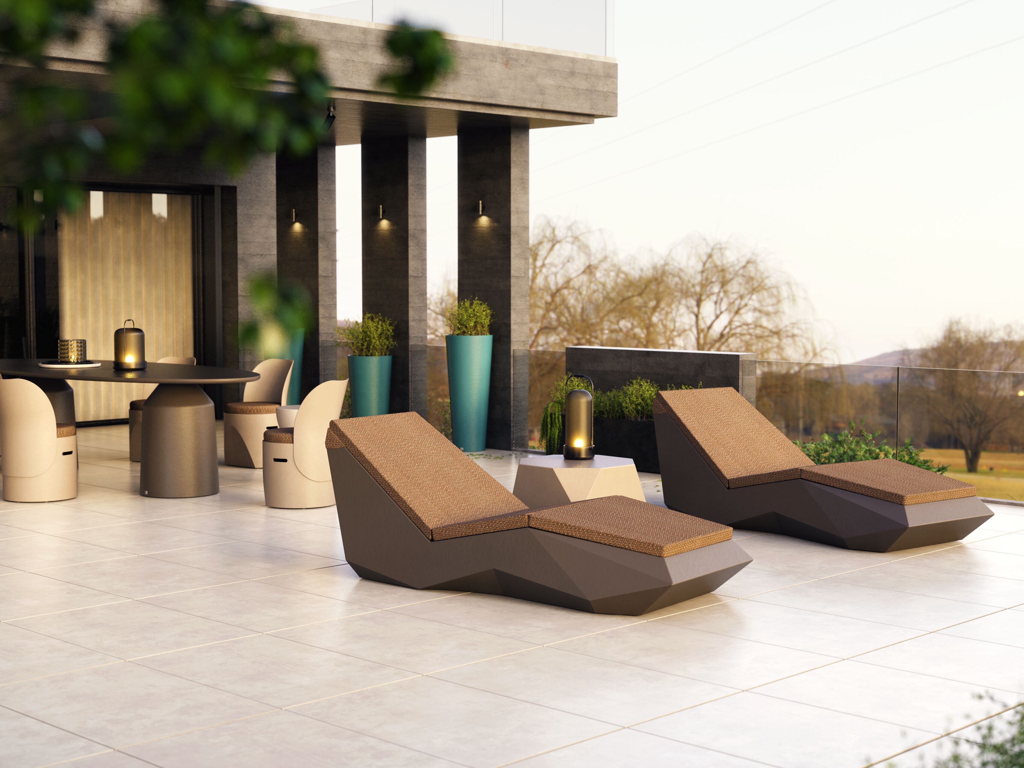 Садовая кровать из стекловолокна GANSK ARCH-00016809 - Вид №4