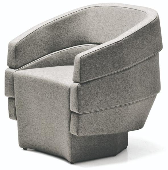 Moroso Мягкое кресло с подлокотниками Rift sun-id-1437511 - Вид №1