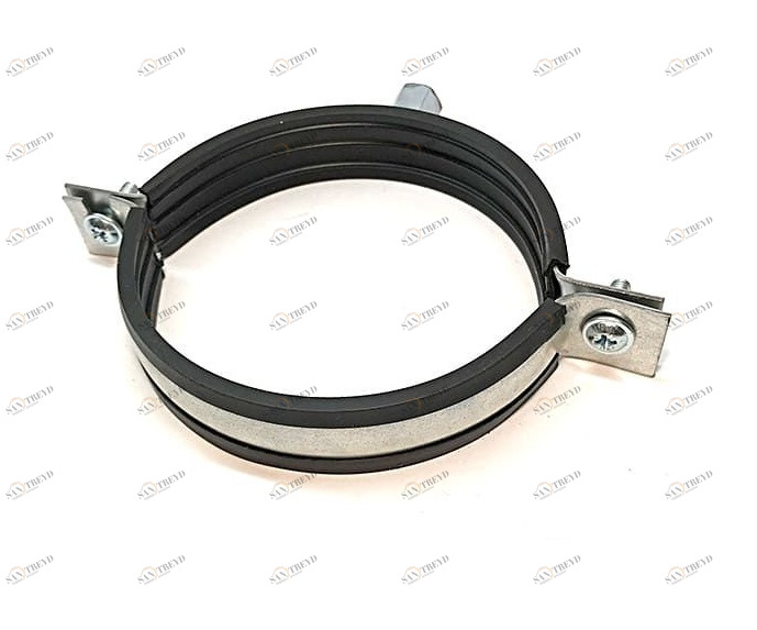 Хомут для воздуховодов D100мм с уплотнителем M8 Santreyd sun-id-683266