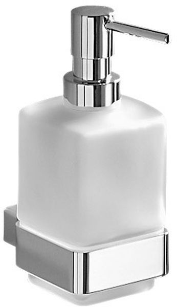 5481(13) Gedy G-Lounge, настенный стеклянный дозатор, цвет хром