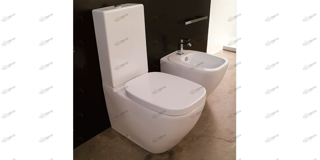 DL12 Компакт унитаз с бачком Белый Ceramica Hidra DIAL Италия