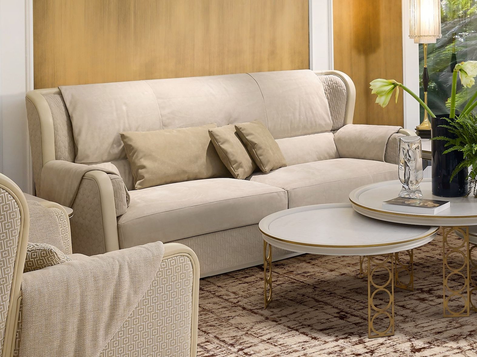 Диван из нубука A.R. Arredamenti ARCH-00063657