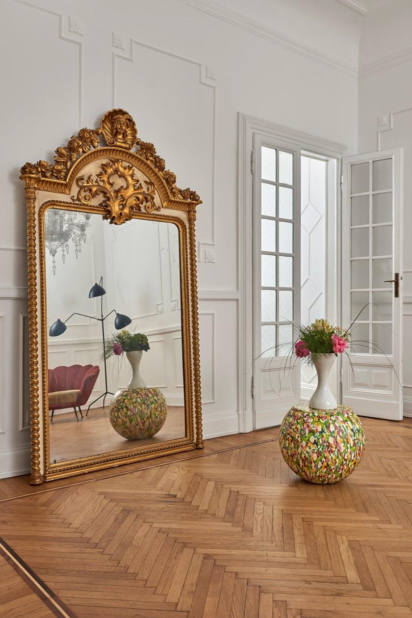 Cappellini Круглый журнальный столик из стекловолокна и смолы  Bg_1  - Вид №7