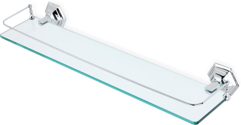 MA04(16) Stil Haus Marte, cтеклянная полка, цвет золото