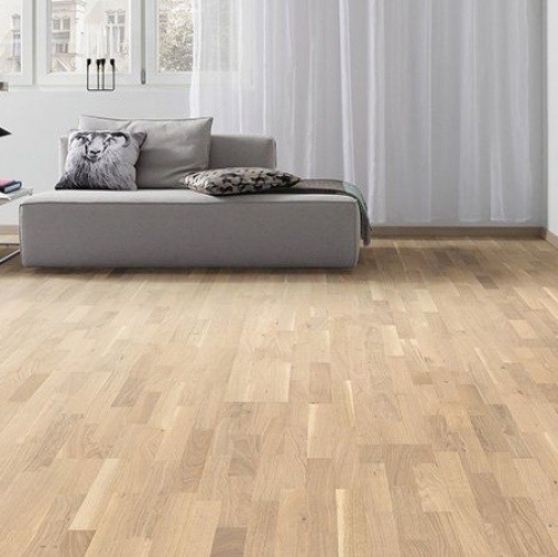 Паркетная доска Haro 4000 Series Top connect выбеленный Дуб Натур с брашью (Текстурированная) 2200х180 мм 531987 - Вид №3