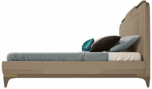 A.R. Arredamenti Двуспальная кровать с мягким изголовьем Alexander A70