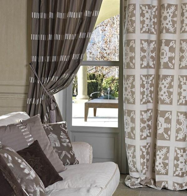 KOHRO Хлопковая ткань с графическими мотивами sun-id-1372434 - Вид №3