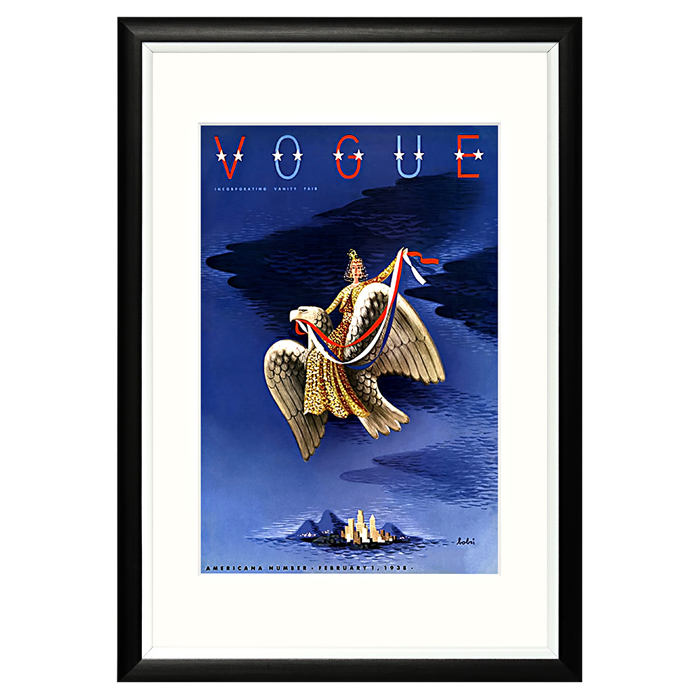 417320151_1818 Арт-постер «Vogue, февраль 1938» Object Desire 