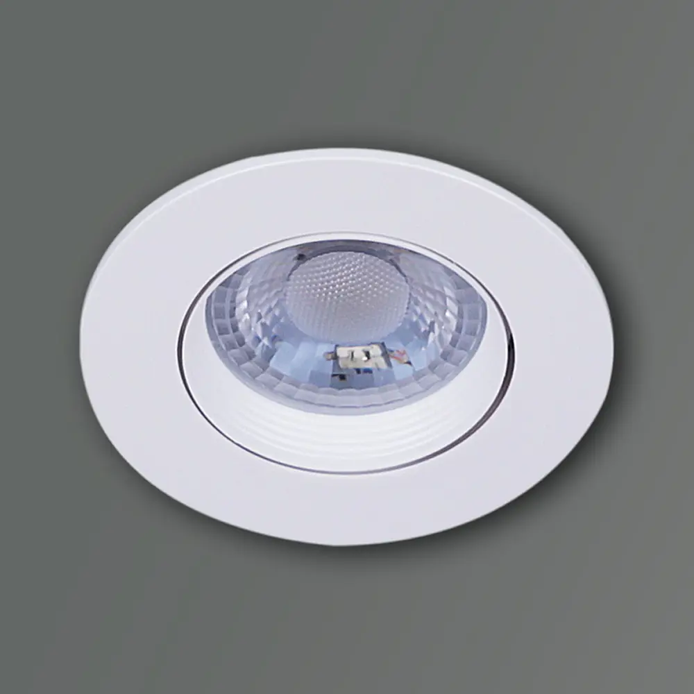 91565879 Светильник точечный встраиваемый светодиодный Reluce 81122-9.0-001 led5w wt 1 м² цвет белый STLM-0933187