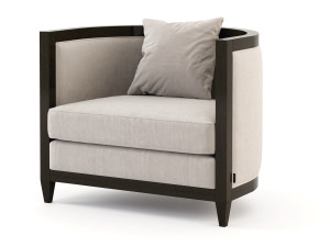 Кресло из микрофибры с подлокотниками