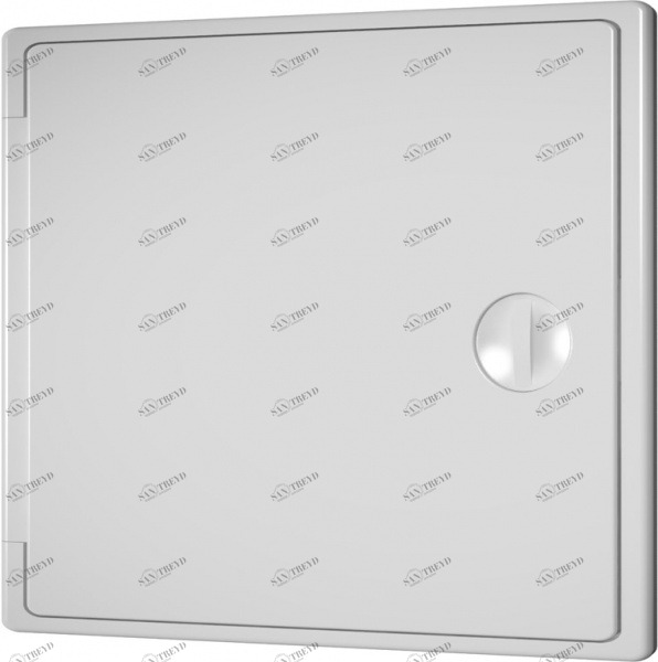 Люк-дверца ревизионная накладная с ручкой-задвижкой АБС 250х250 ЛТ2525П 14536 ERA 2781