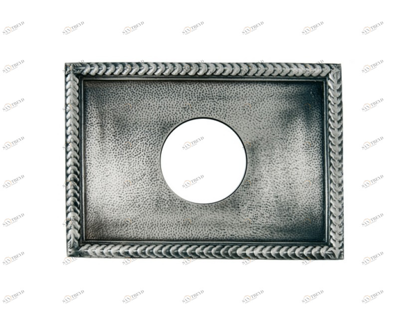 046291.000.62 Комплект отделки для душевой системы monolever Сатин никель Mestre 