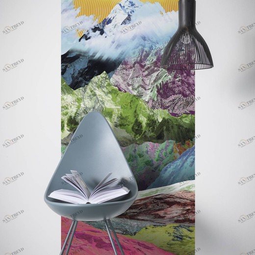 6017A-VD1-Mountain-Top-Panel Фотообои Komar Infinity 2.5х1 м 6017AVD1MOUNTAINTOPPANEL