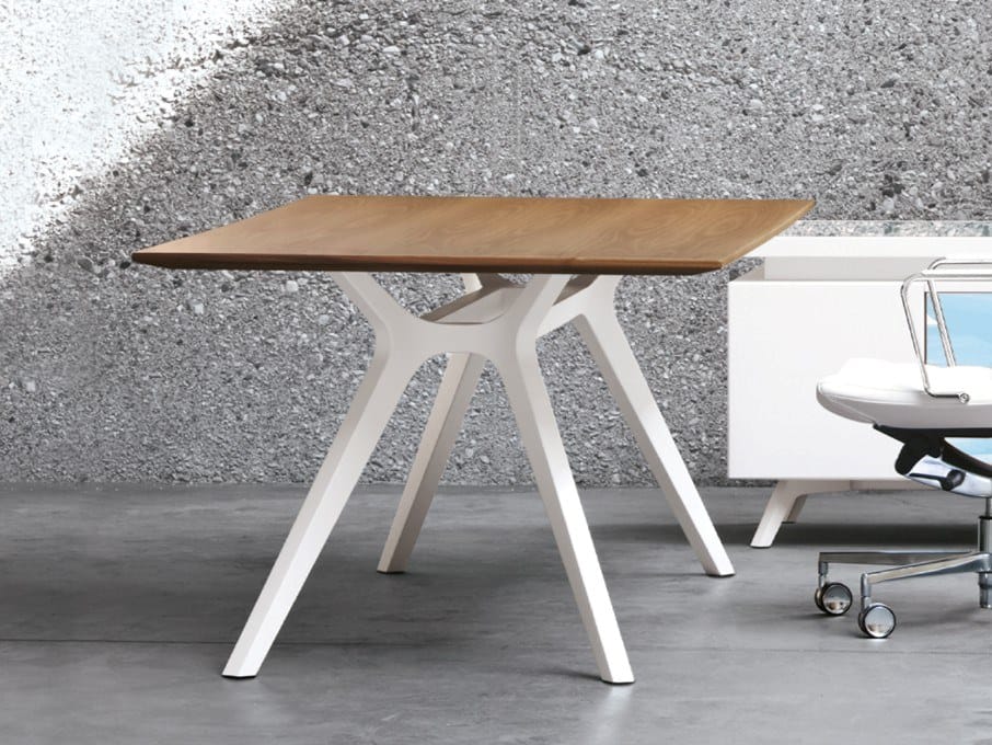 Секционный прямоугольный стол из шпона FREZZA Dr ARCH-00034523