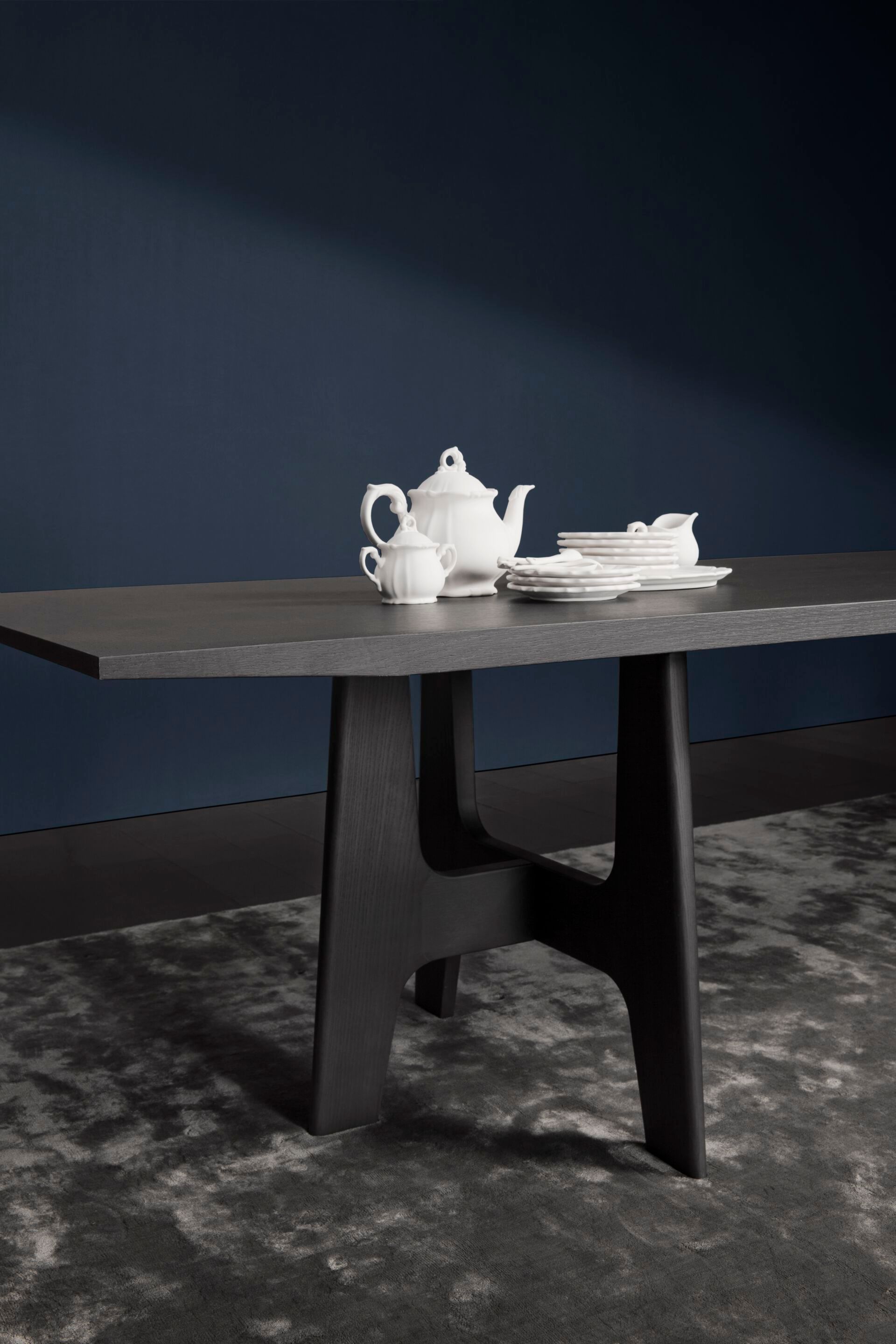 Деревянный прямоугольный обеденный стол Vibieffe 4050 ITALO ARCH-00061666 - Вид №1