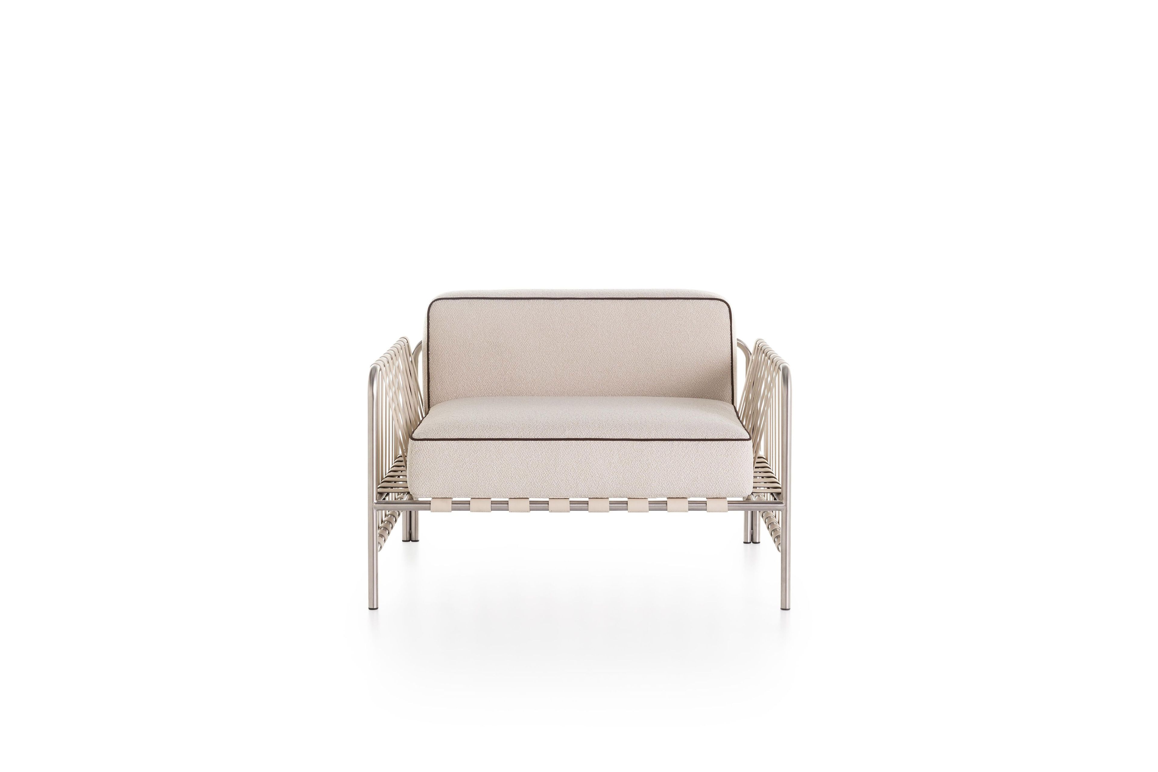 Алюминиевое садовое кресло с подлокотниками GANDIABLASCO Onsen ARCH-00106669 - Вид №8