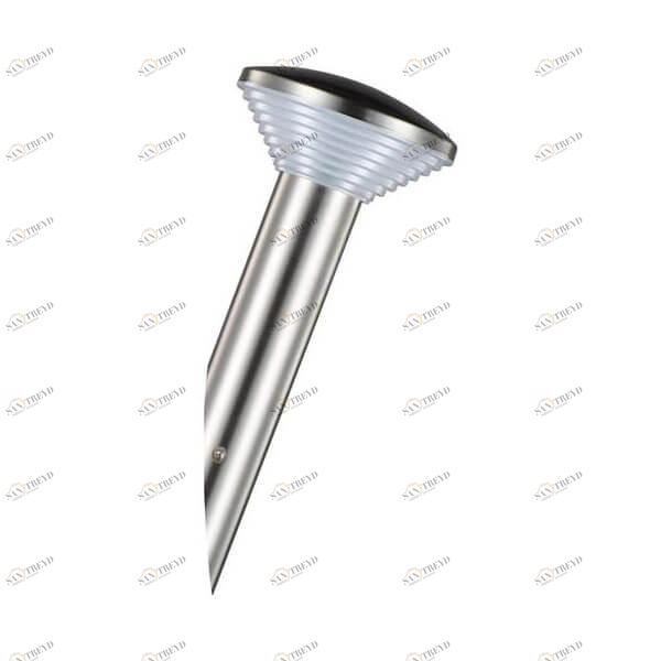 Уличный настенный светильник светодиодный D 13,2 см хром Horoz Bambu 076-016-0001 HOROZ ФАКЕЛ 00-3896059 Хром 
